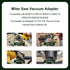 Miter Saw Vacuum Adapter for Dewalt Vacuum Dust Collection Adapter Miter Saw Construction Shop Vacuum Hose Attachment Compatible With DEWALT DWS71...
