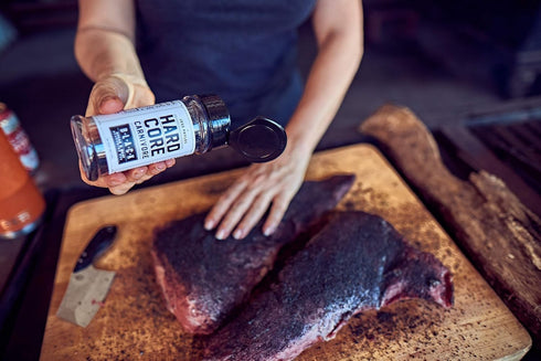 Hardcore Carnivore Black: Activated Charcoal Meat Seasoning Rub (13 oz Shaker) Texas-Made, Blend for Steak, Brisket, Burgers, BBQ, Grilling and Sm...