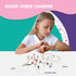 jackinthebox Girls Charm bracelet making kit | includes 4 Bracelets & 55 Charms |Kids Jewelry making kit for girls 8-12 | Gifts for 8 9 10 11 12 y...
