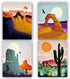 TANXM Desert landscape Art printing,National Parks (11”X 14”) Art Prints,National Park Poster,Saguaro Poster For Home and Living Room Wall Art Dec...