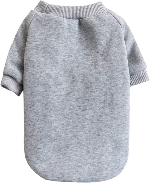 Cat Sweaters Shirts for Cats - Hairless Cat Cotton Tshirts Pet Clothes - Pullover Kitten T-Shirts with Sleeves - Cats & Small Dogs Apparel (Light ...