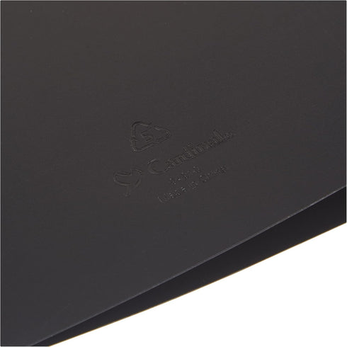 Cardinal Poly Portfolio w/Brads, Black, 11 x 17, 1 per Box, (94910)...
