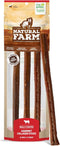 Natural Farm Bully Coated Gourmet Collagen Sticks (12 Inch, 3 Pack), Real Bully Beef Coated, 95% Natural Collagen Dog Chews, Supports Healthy Join...
