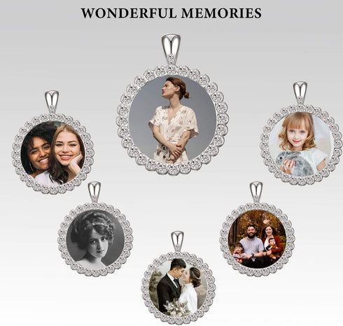 32 Pieces Rhinestone Bezel Pendant Trays Blanks Cabochon Pendant Setting DIY Trays for Crafts Jewelry Making Projects (Silver)...