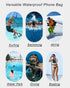 Floating Waterproof Phone Pouch IPX8 Waterproof Phone Case for iPhone 15 Pro Max 14 Plus 13 12 11 XR XS SE Galaxy S24 S23 S22 FE Up to 7.2'', Wate...