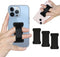 Cell Phone Finger Grip Strap Holder for Hand, Finger Strap Phone Holder, New Slim Finger Loop Selfie Grip Compatible with Most Smartphones - 3Pack...