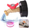 275-330 Gallon IBC Tote Water Tank Adapter(2" Coarse Thread)?IBC Tote Adapter With 1/2 NPT Thread Garden Hose Valve(Lead-Free),ibc tote fittings,i...