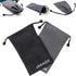 JAKAGO 2 Pack Cell Phone Storage Bag Soft Microfiber Glasses Sleeve Pouch Waterproof Sunglasses Bag Electronic Gadgets Case Cover With Drawstring ...