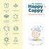 Happy Cappy Baby Shampoo and Body Wash - Shampoo & Body Wash for Eczema-Prone Skin, For Infants, Toddlers, & Kids, Reduces Itching and Redness, De...