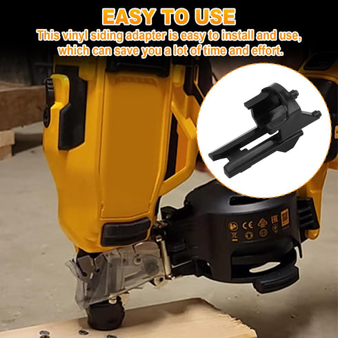 Vinyl Siding Adaptor Tip for Dewalt Roofing Nailer Cordless 20v DCN45RNB, DCN45RND1, DCN45RN -2 Pack...
