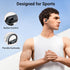 occiam Wireless Bluetooth Earbuds Sport Ear Buds Workout Headphones 96H Playback in-Ear Earphones with Earhooks Buit-in Mic Button Control Bass St...