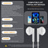 USB C Headphones, Type C Earbuds for iPhone 15/15 Pro/ 15 Pro Max Samsung S24 Headphones with Microphone Noise Isolation Stereo Wired Earphones fo...