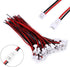 Letool 30 Pairs JST 1.25mm 2 Pin Micro Male Female Connector Plug with Red Black Wire Cable 80mm...