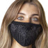 Jessica McClintock Women's 2-Piece Fashionable Cloth Face Mask for Outdoors Dust Sun and Wind - Washable Cotton Facial Cover with High Elasticity ...