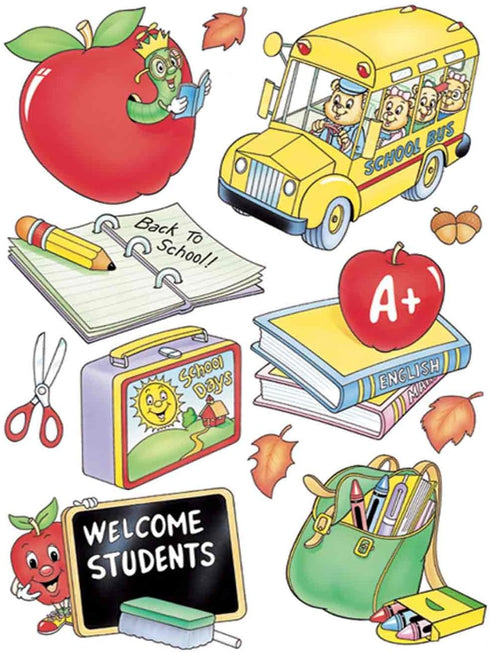 Eureka Classroom Window Clings - Welcome Students...