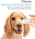 Petkin Fingertip Eye Wipes for Dogs and Cats, 50 Finger Wipes - Slip-On, Snug Fit, Micro-Bristle Fabric - Cleans Eye Area, Dirt and Tear Stains - ...