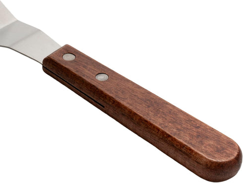 Winco Blade Offset Spatula, 7.75-Inch, Medium, Stainless Steel, Brown...