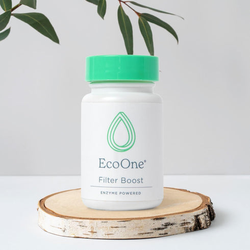 Filter Boost by EcoOne | Enzyme-Powered Hot Tub & Spa Filter Cleaner | Hot Tub Filter Cleaner Soaking Solution to Maintain Filter Efficiency | Dee...