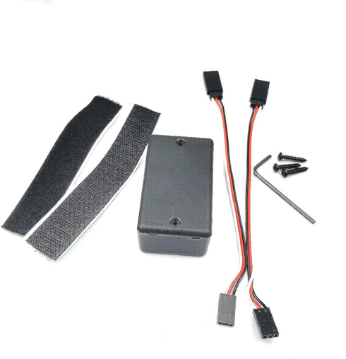 RC Waterproof Sealed Box, Car and Ship Remote Control Model Dedicated Receiver Waterproof Box Receiver Sealed Box...