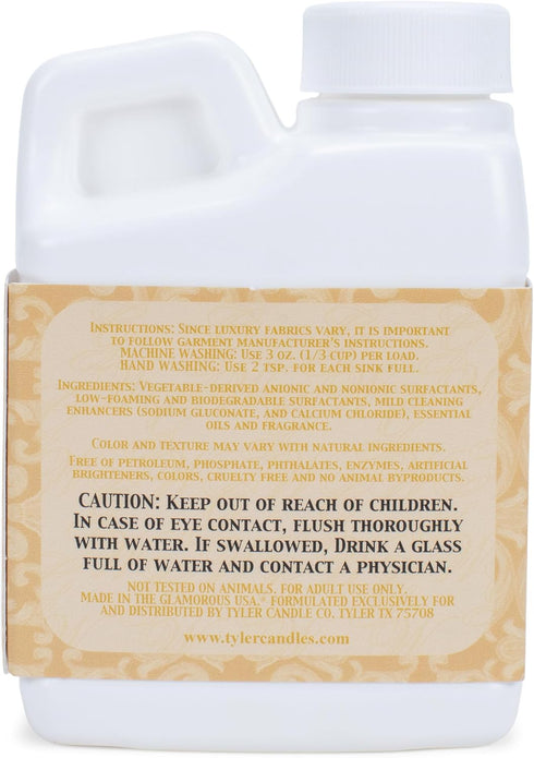Elanze Designs Tyler Candle Glamorous Wash and Luxurious High Efficient 4 ounce Fine Liquid Laundry Detergent, 3 Scent Assortment, High Maintenanc...