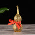 BRABUD Chinese Good Luck Wu Lou/Hu Lu Gourd/Cucurbit for Wealth Peaceful Copper Statue Collectible Figure Sculpture Charm Amulet...