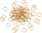 Craftdady 100pcs 12mm Gold Open Jump Rings Stainless Steel Split Rings Connectors 1.2mm Thick for DIY Jewelry Making...