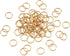 Craftdady 100pcs 12mm Gold Open Jump Rings Stainless Steel Split Rings Connectors 1.2mm Thick for DIY Jewelry Making...