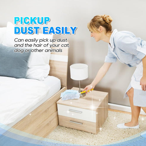 Duster Refill Compatible with Swiffer Hand Duster, Unscented Disposable Heavy Duty Duster Refills, Dusters Refills for Cleaning, Blinds & Ceiling ...