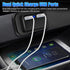 12V USB Outlet Automotive USB Port Panel Mount 12V USB Charger Multi Port Switch Panel Car Charger Socket Power Dual Port 12V 24V Quick Car Charge...