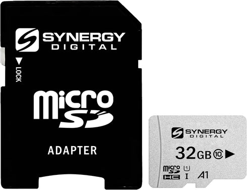 Synergy Digital 32GB, UHS-I MicroSDHC Memory Cards - Class 10, U1, 100MB/s, 300 Series - Pack of 2...