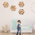Maitys 4 Pcs Dinosaur Room Wall Decor for Boys 5.1'' x 5.9'' Wooden Dino Wall Art for Kids Baby Nursery Playroom Bedroom Classroom Decorations...