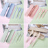 4 Sets Wheat Straw Cutlery,Portable Travel Spoon Fork Knife,Reusable Eco-Friendly BPA Free Utensils for Kids Adult Travel Picnic Camping(Green,Bar...