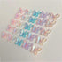 3D Butterflies Nail Art Charms, Maxleaf 200PCS Cute Nail Rhinestones Kit 3D Crystal Nail Butterflies Resin Nail Art Manicures Nail Accessories for...