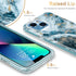 Esdot for iPhone 13 Case with Built-in Screen Protector,Military Grade Rugged Cover with Fashionable Designs for Women Girls,Protective Phone Case...