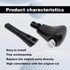 Shifter Knob Handle and Lever Compatible with Honda Accord 2003?2006 Automatic Shift Lever Shifter Knob Handle Replaces 54130-SDA-A84ZB 54130-SDA-...