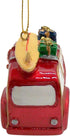 Wowser Beach Cruisin' Santa Christmas Ornament, Festive Holiday Beach Décor, 3 1/2 Inches...