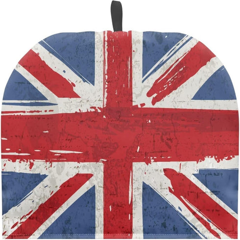 British Flag Union Jack Tea Kettle Cover for English Tea Sets Durable Teapot Cozies Breakfast Warmer Home Kitchen Hotel Tea Party Table Decor Acce...