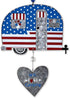 Sunset Vista Designs 93163 Galvanized Metal Vintage Americana Hanging Garden Bouncy, Camper...