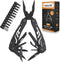 26-in-1 Multitool?Professional Stainless Steel Multi Tools ?Multitool Pliers Pliers Pocket Knife with Heavy Duty Pliers Screwdriver Sleeve, Replac...
