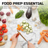 Tempered Glass Cutting Board for Kitchen,14"x 10" Glass Chopping Board with Rubber Anti-Slip Feet, Dishwasher Safe, Scratch, Heat Resistant,Shatte...