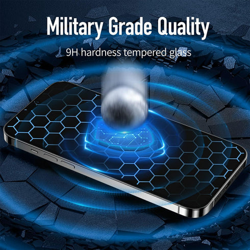 2PCS for iPhone 14 Pro Max Screen Protector Tempered Glass Blue Light Full Coverage HD Clear Eye Protection 9H Hardness Anti-scratch Bubble-free G...