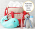 Baby Diaper Cream Spatula Applicator Set - 2Pack Soft Silicone Baby Butt Paste Spatula (Sage/Blush/Gray, Large Size)...