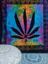 ICC Weed Tapestry Marijuana Wall Hanging leaf Poster Cannabis Hippie Decor Pot Flag Collage Dorm Trippy Bohemian Art psychedelic Small Hippie Rast...