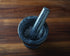 Fox Run Marble Mortar and Pestle Set, Black, 4.5"...