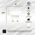 SLEEKLIGHTING | 11w, 60W Eq, GU24 Base LED 2 prong light bulbs, UL approved, 120v, Mini Twist Lock, 4200K–Daylight White, Dimmable - Replaces Spir...