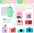 9 Rolls Kids Instant Camera Print Refill Paper- Photo Printer Thermal Paper Rolls Instant Print Camera Refill Paper for Kid's Instant Camera Favor...