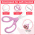 Mudder 3 Pieces Left Handed Scissors Kids Age 8-12 5.9 Inch Back to School Gifts Safety Children Scissors with Blunt Tip Stainless Steel Blades an...