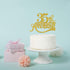 Gold Glitter 35th Anniversary Cake Topper - for Happy 35th Wedding Anniversary / 35th Birthday Party/Cheers to 35 Years Party Decorations...