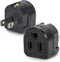 2 Prong to 3 Prong Adapter, Multi Plug Outlet Extender Splitter, 2 Prong Outlet Adapter for USA Wall Plugs for Household Appliances Industrial, Tr...