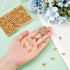 300Pcs Metal Claw Clasp Lobster Claw Clips Golden Swivel Lanyards Trigger Snap Alloy Mini Link Bulk Clip Findings for Jewelry Making Clasp DIY Bra...